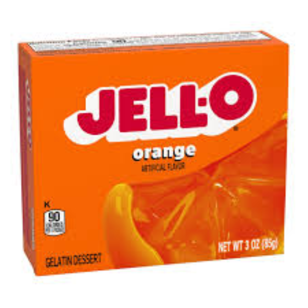 JELL-O GELATIN ORANGE 85G